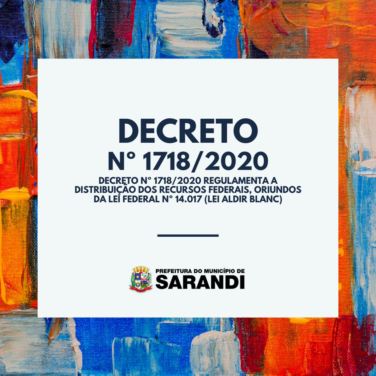 Decreto nº 1718/2020